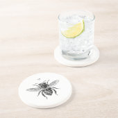 Bee 17 Sandstone-Onderzetter Zandsteen Onderzetter (Zijkant)