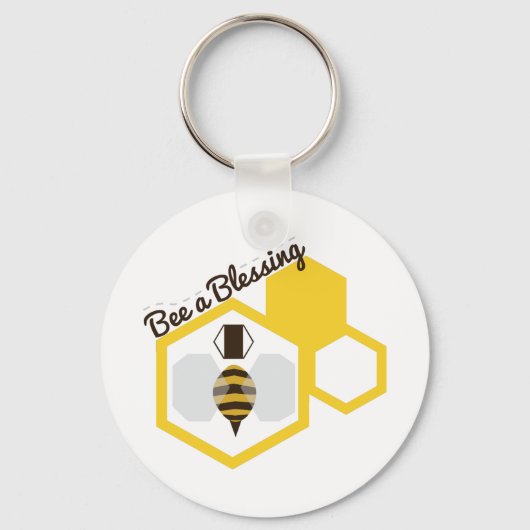 Bee a Blessing Sleutelhanger (Voorkant)