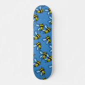 Bee-achtergrond Persoonlijk Skateboard (Voorkant)