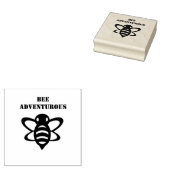 Bee Adventurous Stamp Rubberstempel (Gestempeld)