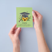 BEE Afstuderen Gift - Fun Im Buzzing Personalized Flyer (Hand)