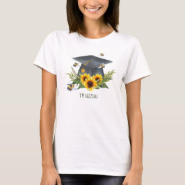 BEE Afstuderen Gift - Fun Im Buzzing Personalized T-shirt