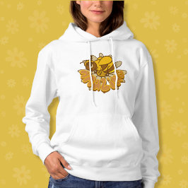 Bee Amazing - Schattigee Cartoon Bumble Bee & Dais Hoodie