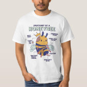 BEE ANATOMY CUTE T-SHIRT (Voorkant)