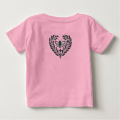  Bee and Boughs Baby T-Shirt (Achterkant)