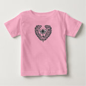 Bee and Boughs Baby T-Shirt (Voorkant)
