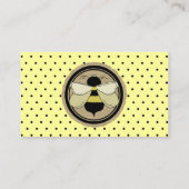 Bee and Burlap Baby Registry Kaart (Achterkant)