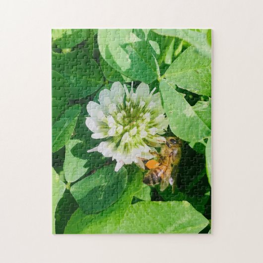 bee and clover legpuzzel (Verticaal)