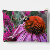 Bee and Coneflower Print Cut Sew Bag Etui (Achterkant)