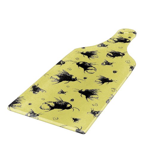 Bee and Flower Board - huwelijkscadeau voor koppel Snijplank (Hoek)