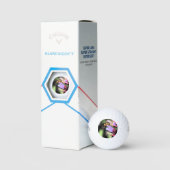 Bee and Flower css gbm Golfballen (Verpakking)