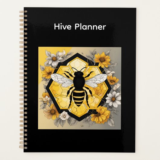 Bee and Honeycombe Design Hive Planner (Voorkant)