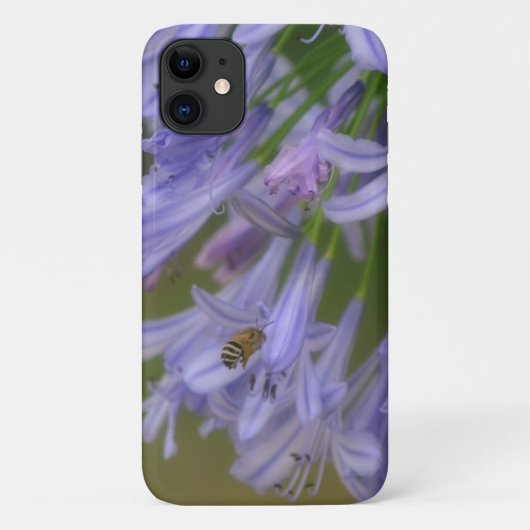 Bee and Lily Flower  Natuur Telefoonhoes Case-Mate iPhone Case (Achterkant)