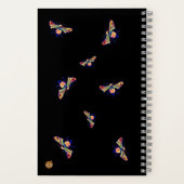 Bee And Sunflower Notebook Notitieboek (Achterkant)