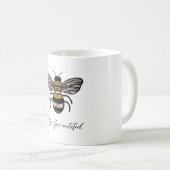 Bee Art Coffee Mok (Voorkant rechts)