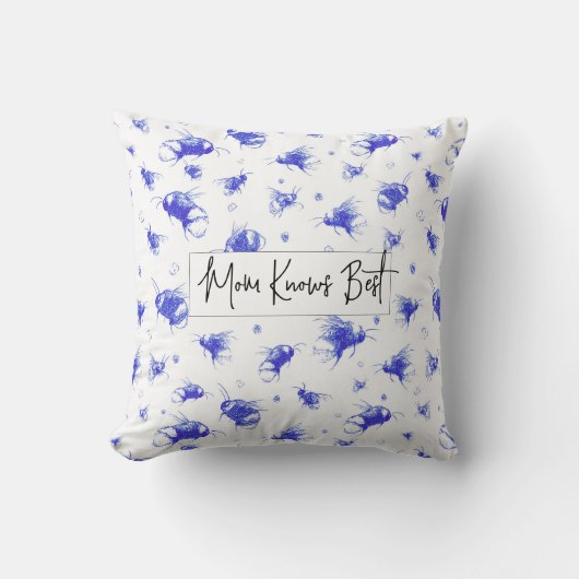  Bee Art Kussen | Cadeau voor mama (Voorkant)