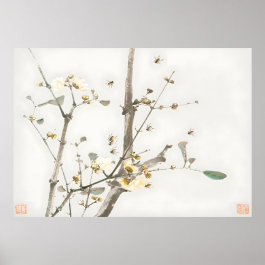 Bee Art Poster (Voorkant)