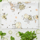 Bee Art Theedoek (Gevouwen)