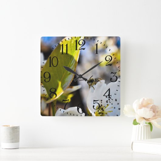 Bee Art Wall klok (Huis)