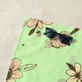 Bee Artwork Strandlaken (In situ)