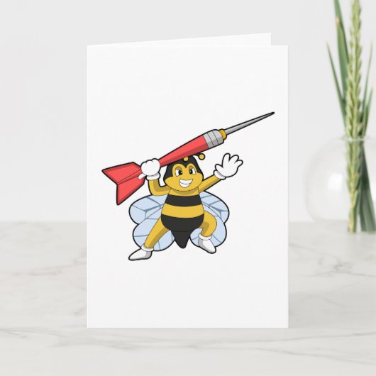 Bee at Darts with Dart.PNG Kaart (Voorkant)