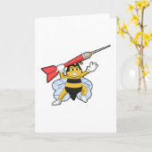 Bee at Darts with Dart.PNG Kaart (Gele Bloem)