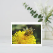 Bee at Work Briefkaart (Staand voorkant)