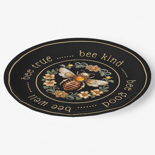Bee Attitudes Art Nouveau 1 Papier Bord (Gekanteld)