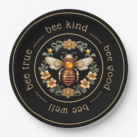 Bee Attitudes Art Nouveau 1 Papier Bord (Voorkant)
