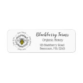 Bee Attitudes Etiket (Voorkant)