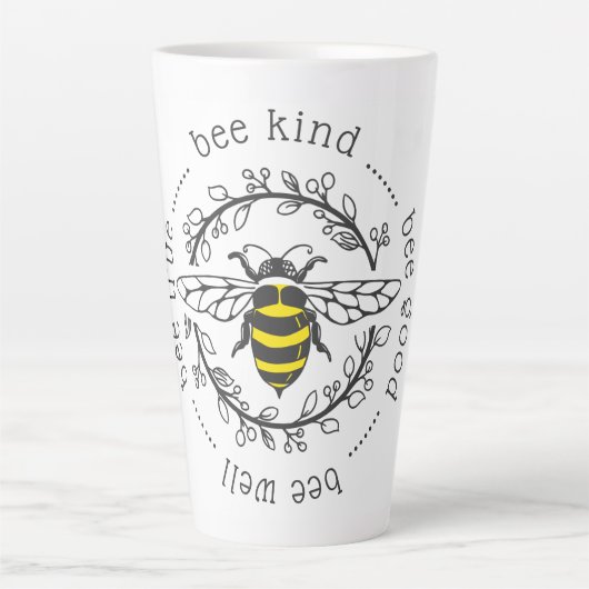 Bee Attitudes Latte Mok (Voorkant)