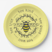 Bee Attitudes Papieren Bordje (Voorkant)