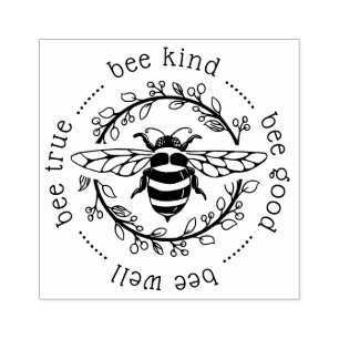 Bee Attitudes Rubberstempel