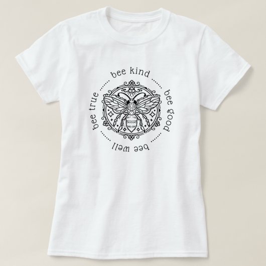 Bee Attitudes T-shirt (Design voorkant)