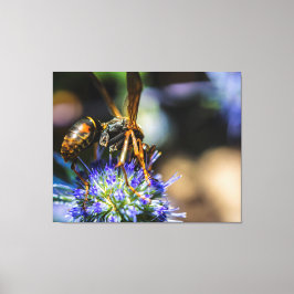 BEE AWARE 50 X 40 GEWRAPPEERDE CANVAS PRINT