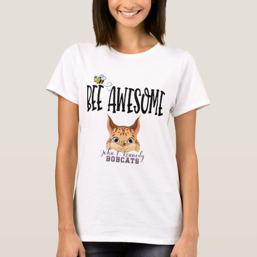 Bee Awesome T-shirt (Voorkant)