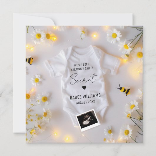 Bee Baby heeft social media aangekondigd Kaart (Voorkant)