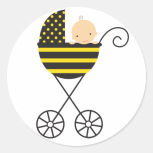 Bee Baby kinderwagen Stickers