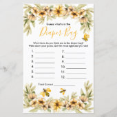 Bee Baby raad wat er in het luierbalspel zit (Voorkant)