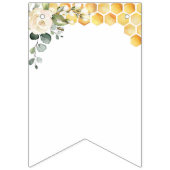 Bee baby shower banner (Tweede vlag)