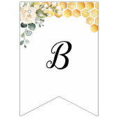 Bee baby shower banner (Derde vlag)