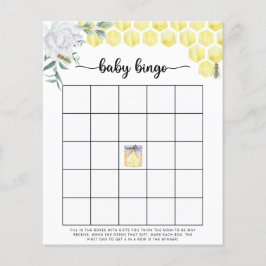 Bee Baby shower bingo
