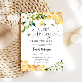 Bee Baby Shower Invitation Kaart