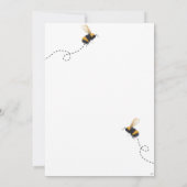 Bee Baby shower Mama to Bee Zo Zoet Als Kan Zijn Kaart (Achterkant)