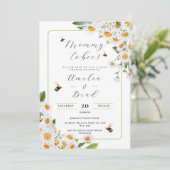 Bee Baby shower Mama to Bee Zo Zoet Als Kan Zijn Kaart (Staand voorkant)