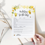 Bee baby voorspellingskaart kaart<br><div class="desc">Bijengeslacht onthullen baby voorspellingskaart. Overeenkomende objecten beschikbaar.</div>