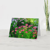 Bee Balm Bedankkaart (Voorkant)