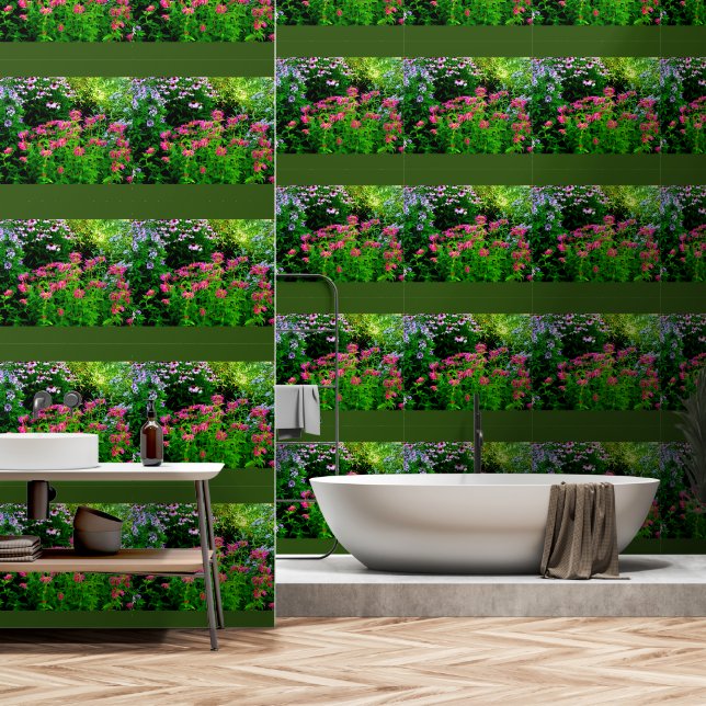 Bee Balm Behang (Badkamer)