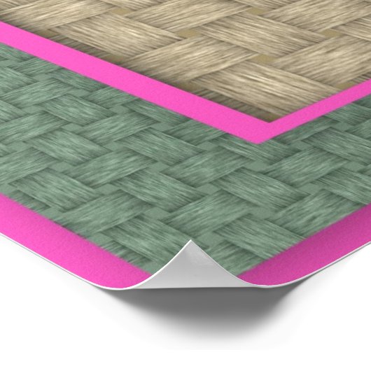 Bee Balm Poster (Hoek)