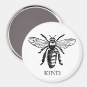 Bee Be Kind Magnet (Voorkant / Achterkant)